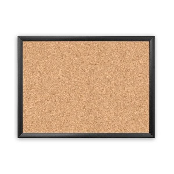 Paperperfect Cork Bulletin Board; 23 x 17 Inches; Black Wood Frame PA20829